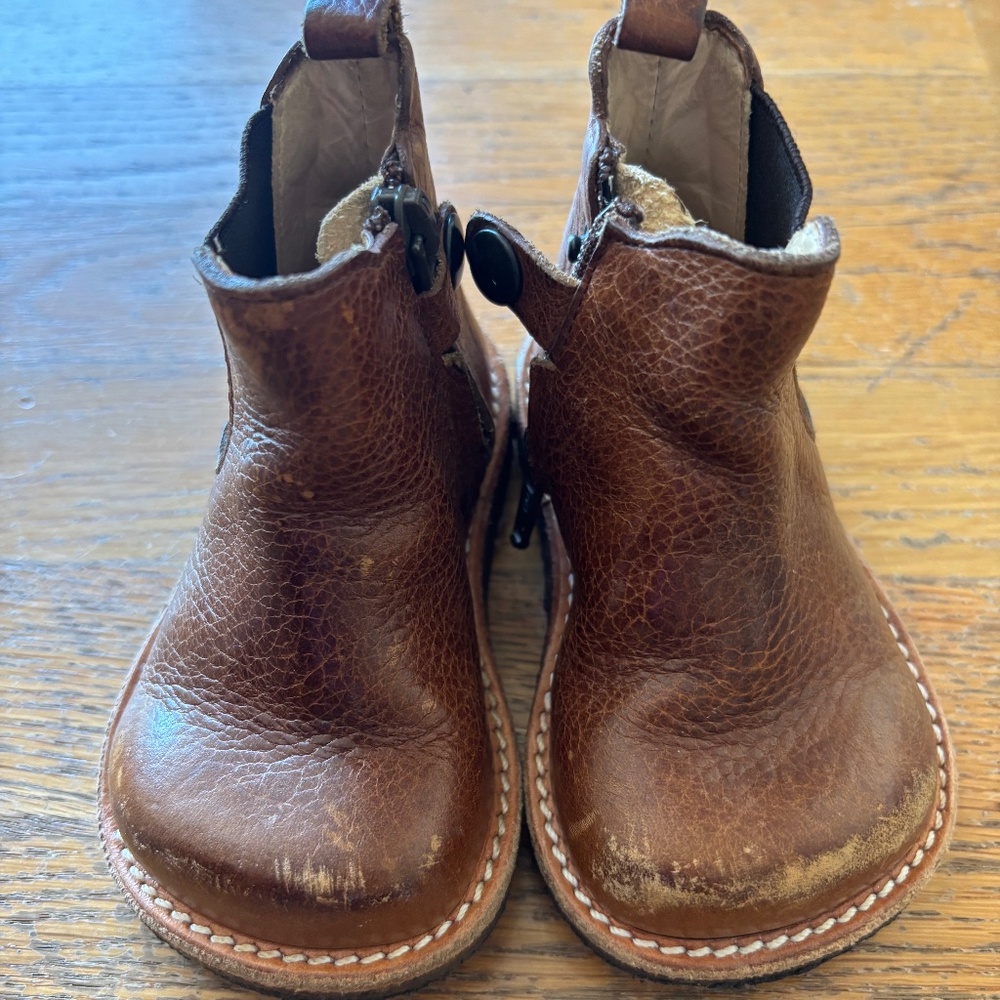 ANGULUS Designer Shoes Boots Leather Baby Size 19